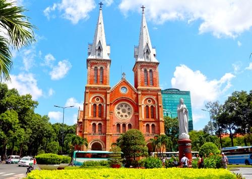 Nhà thờ Đức Bà tại Quận 1, TP. Hồ Chí Minh