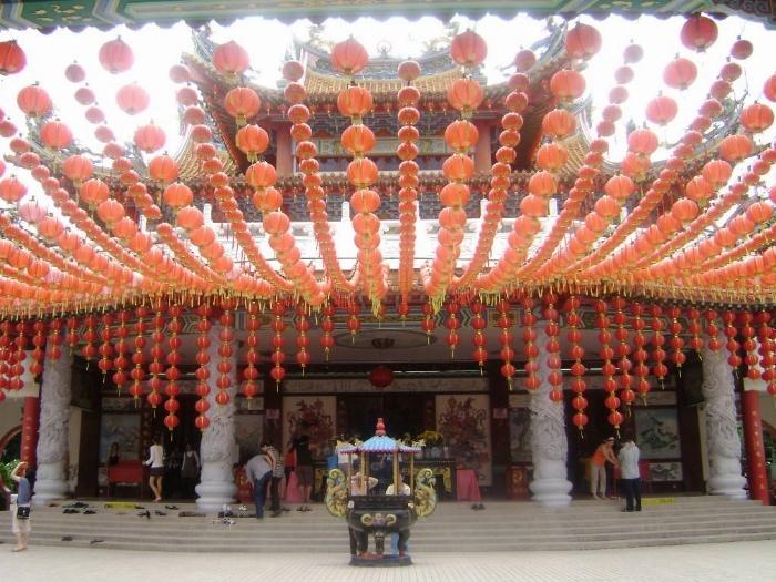 Một ngôi chùa người Hoa tại Sài Gòn