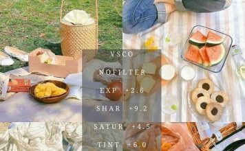 Điểm qua một số công thức chỉnh màu VSCO phong cảnh đẹp nhất