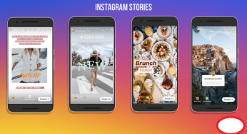 Story Instagram xuất hiện các Filter Sticker sinh động cho người dùng