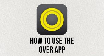 Hướng dẫn cách chèn chữ vào ảnh với app Over