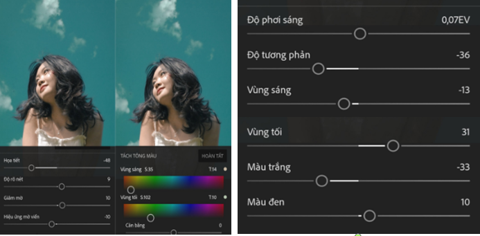 Cách cài đặt lightroom màu lạnh