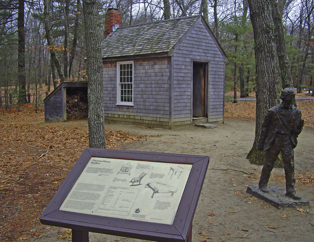Cabin của Henry David Thoreau, Walden Pond, Concord, MA