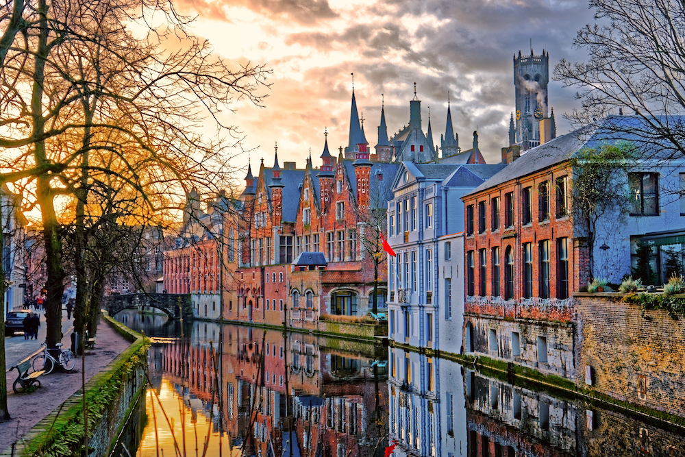 Vẻ đẹp thơ mộng cổ tích của Bruges