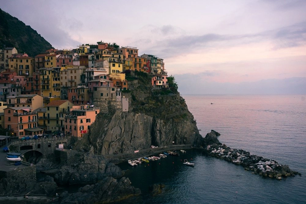 Bức tranh lãng mạn tuyệt vời của Cinque Terre