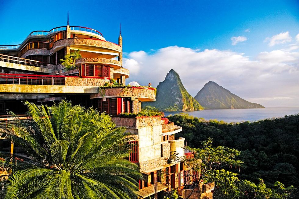 Jade Mountain là khu du lịch cho cặp đôi lý tưởng nhất ở St. Lucia