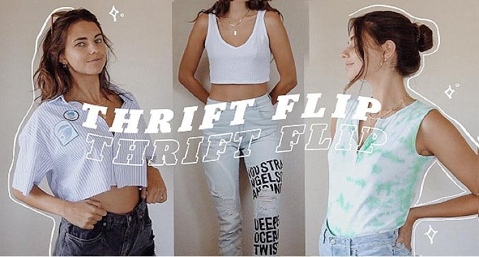 Tự do sáng tạo với hot trend “custom quần áo” Thriftflip