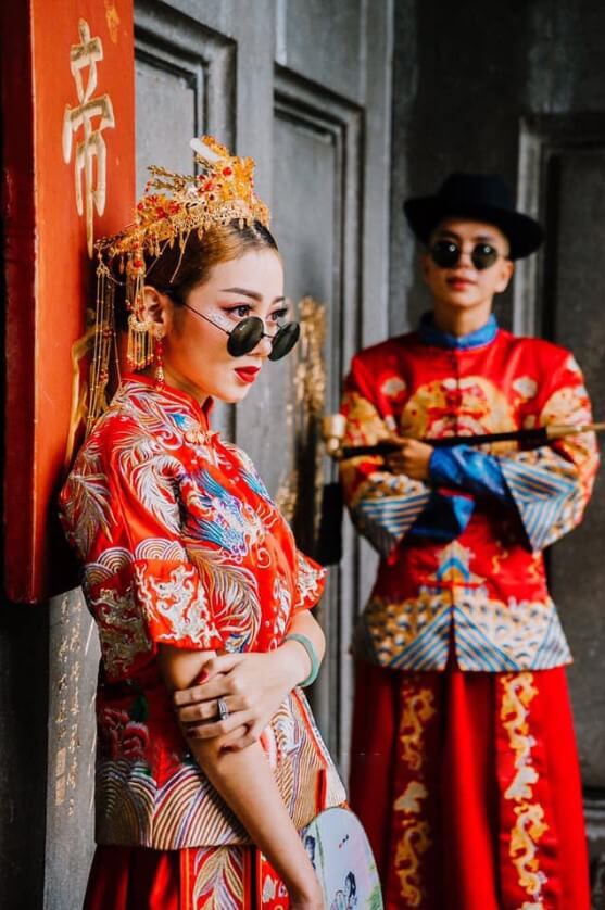 Phong cách ảnh cưới cổ trang Trung Quốc độc đáo
