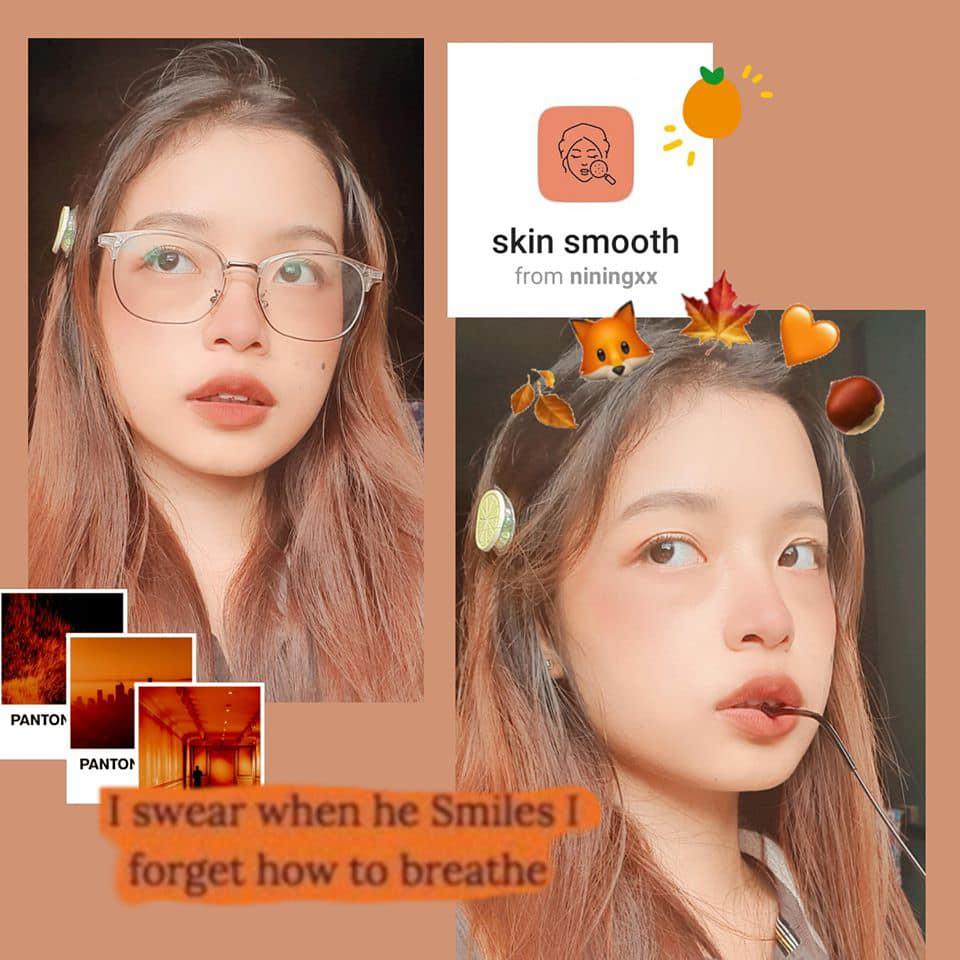 Filter Skin Smooth cam đào tự nhiên