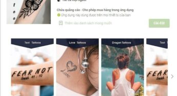 Top 03 app ghép hình xăm nghệ thuật chân thật nhất