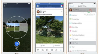 Cách dùng chức năng chụp ảnh 360 độ trên facebook có thể bạn chưa biết