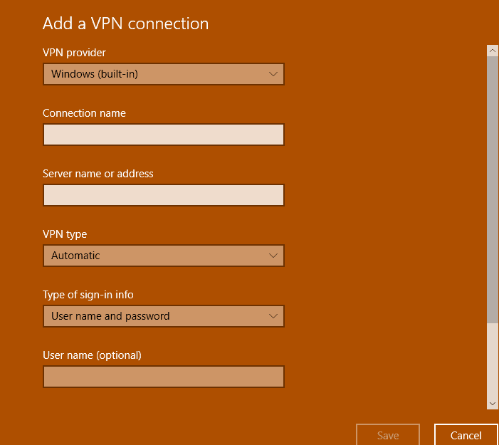 Cài đặt lại VPN có thể giúp khắc phục lỗi kết nối