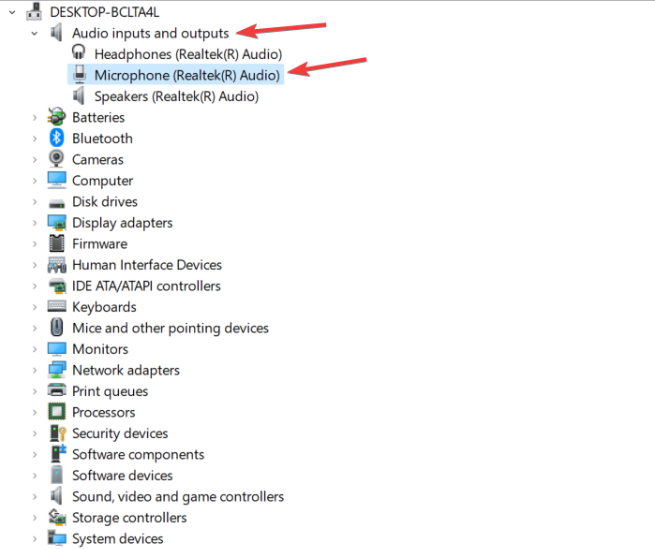 KHẮC PHỤC trình trạng Microphone không xuất hiện trong Device Manager trên windows 10
