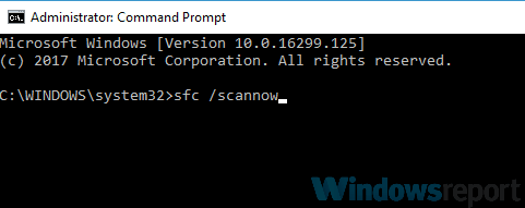 Khi vào Command Prompt > Nhập sfc/ scannow > Nhấn Enter