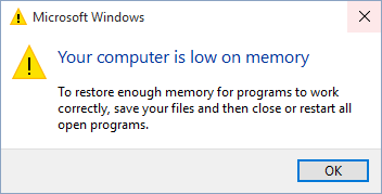 Một trong những lý do chậm trễ của chuột Autocad là bộ nhớ RAM của bạn đã sắp hết