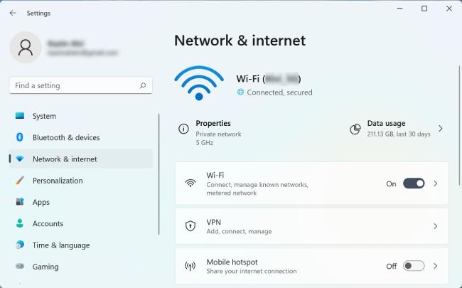 Kiểm tra kết nối wifi