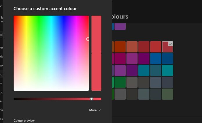 Cách thay đổi màu của thanh làm việc trong Windows 11