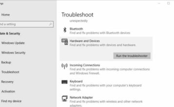 lỗi camera laptop win 10