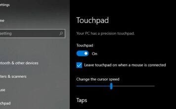 Hướng dẫn cách tắt chuột cảm ứng trên laptop trong khi kết nối chuột ở Windows