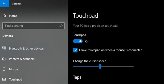Hướng dẫn cách tắt chuột cảm ứng trên laptop trong khi kết nối chuột ở Windows