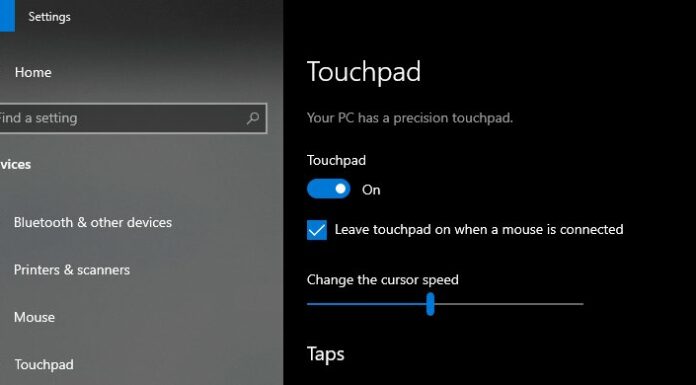 Hướng dẫn cách tắt chuột cảm ứng trên laptop trong khi kết nối chuột ở Windows