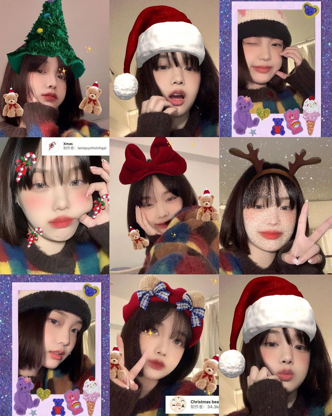 Sử dụng filter Instagram cực hot mùa Giáng sinh