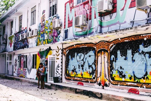 Hình ảnh Sài Gòn đầy sự nghệ thuật đường phố