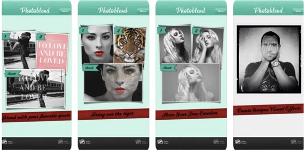 Photoblend - công cụ ghép khung ảnh đầy tính nghệ thuật