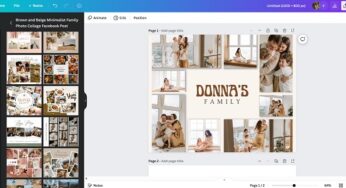 Tạo khung ảnh đẹp online trên app Canva nhanh chóng